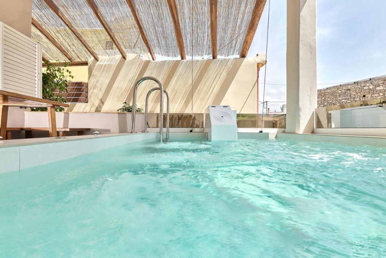 2 Bedroom Villa With Heated Swimming Pool-Spa Whirlpool-Bbq! Melidhónion エクステリア 写真