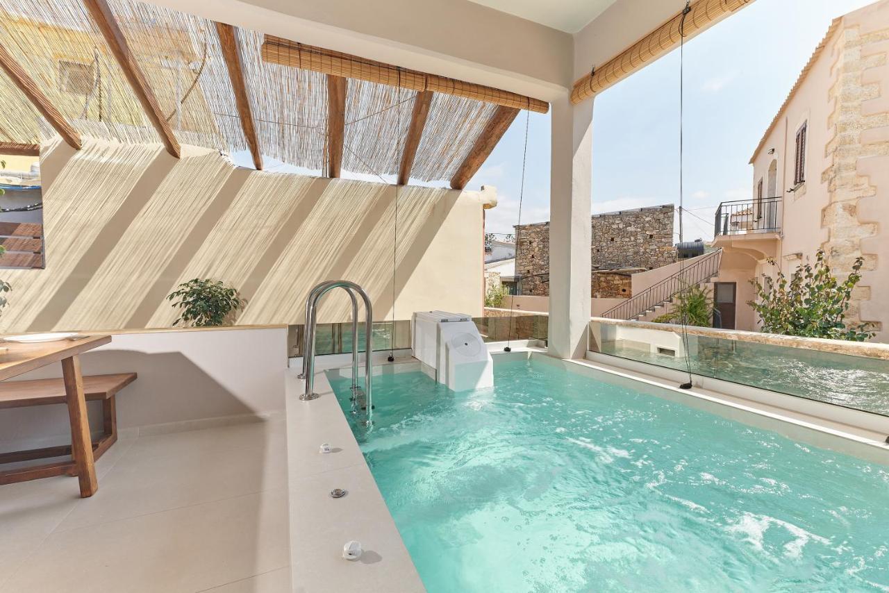 2 Bedroom Villa With Heated Swimming Pool-Spa Whirlpool-Bbq! Melidhónion エクステリア 写真
